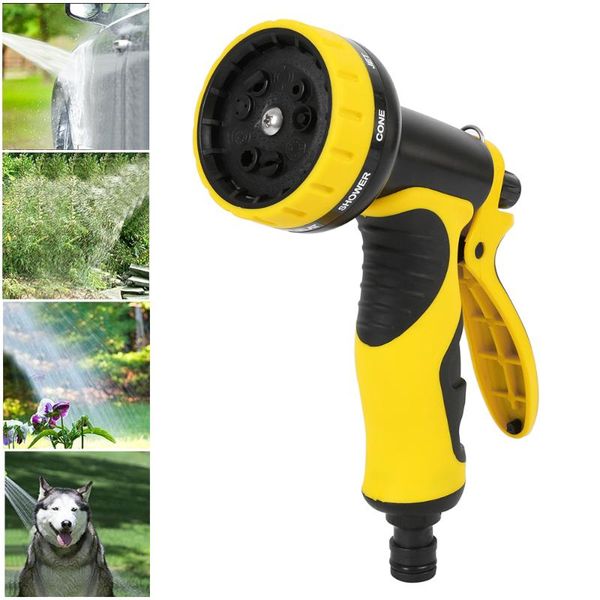 

watering water gun lawn hose tools durable multi-function garden spray high pressure sprinkle hand-held car wash nozzle