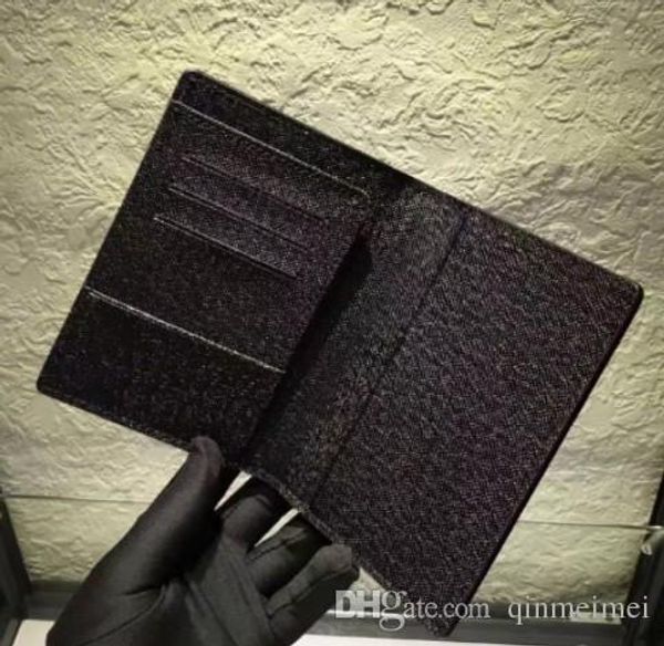 

2018 luxury braned name credit card holde passport cover classic travel accessory famous designer flower print wallet purse, Brown;gray