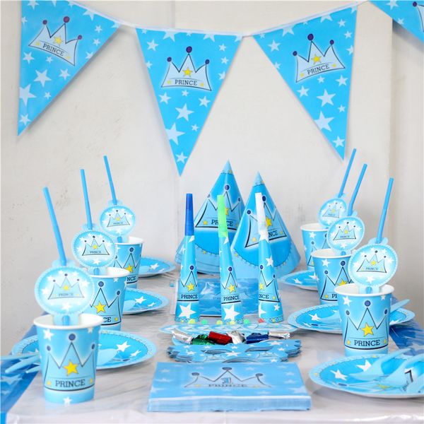 2020 Party Decoration Prince Theme Kids Favors Cups Birthday