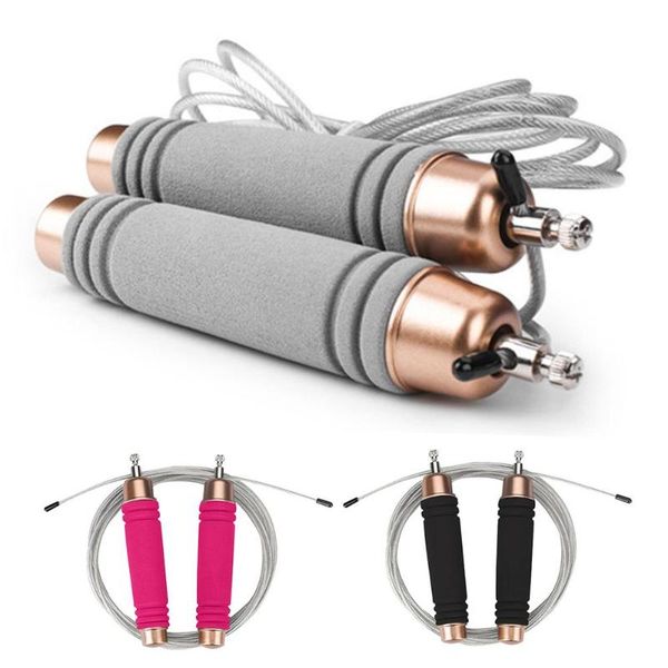 

steel wire heavy speed skipping jump rope adults gym fitness weight loss tool
