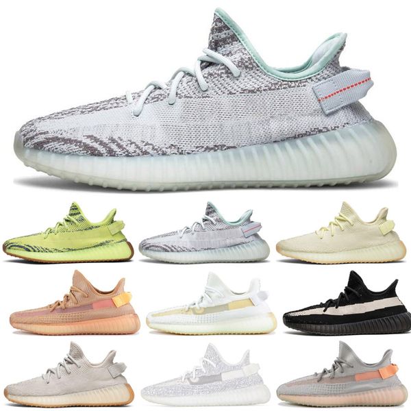 

Buffer Popular Static FROZEN YELLOW white yellow ZEBRA black white Comfortable Running Shoes Men Women Sport Sneakers Cushion