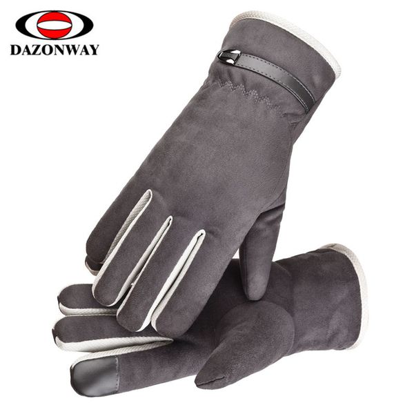 

size winter warm gloves men ski gloves snowboard motorcycle riding winter touch screen snow windser black