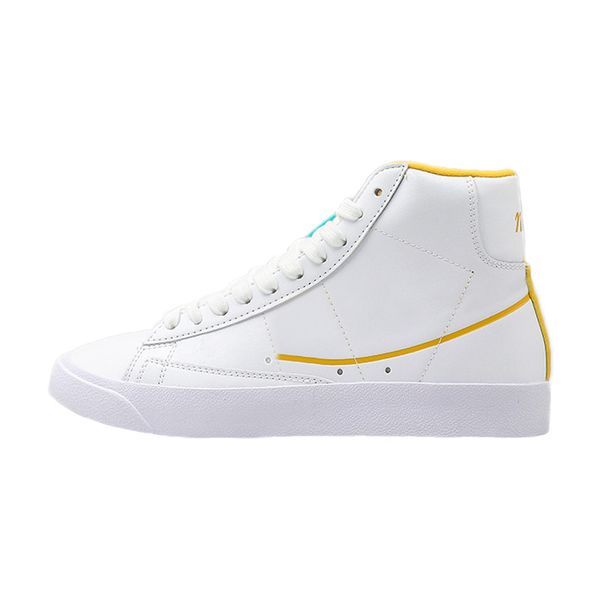 

Blazer Mid 77 Vintage Skateboard WE Suede Sports Shoes White Yellow Laser Designer Shoes Man Womans Sneakers With Box