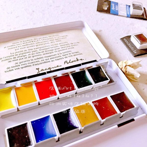 

domestic spot belgium one hundred years blockx artist level traditional handmade solid watercolor pigment