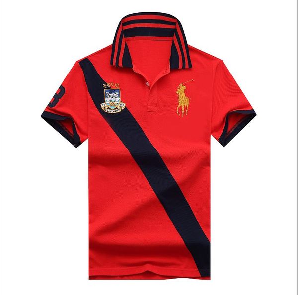 

20ss ralph mens lauren brand t-shirt designer polo luxury custom slim t-shirt fashion stitching polo pony embroidery t-shirt business polo, White;black