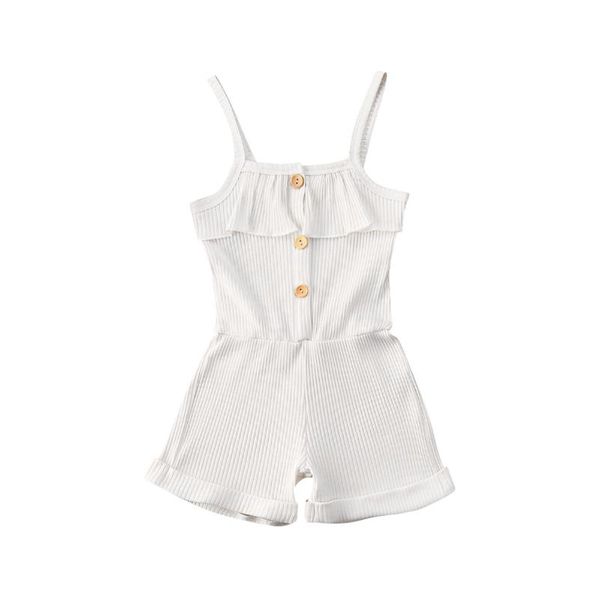 

newborn baby girl summer clothes knitted romper jumpsuit sunsuit outfits set, Blue