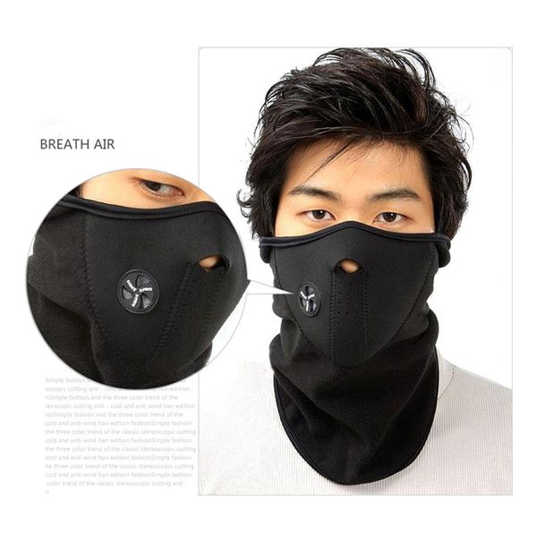 

wosawe motorcycle half face mask cover fleece ski mask snow moto cycling warm winter neck guard scarf warm up masks