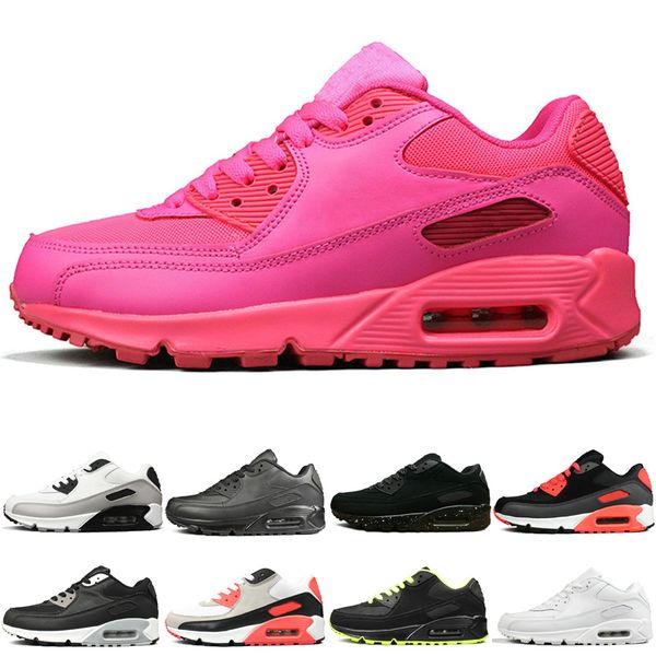 

men women running shoes infrared triple white black neon red yellow mens trainers fashion sports sneakers shoes size 36-45