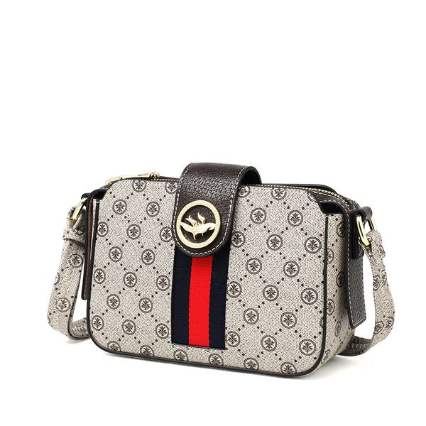 

небольшие свежие универсальные печатные сумки через плечо высокий темперамент сумки весна и осень мода женский тренд пакеты cln19-354