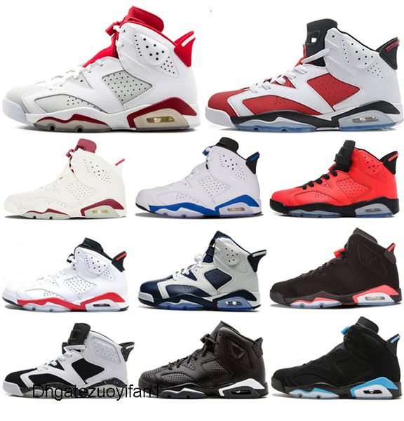 

new 6s basketball shoes 6 black infrared 3m reflection 2019 unc oreo angry bull carmine alternate black cat olympic men sports sneaker shoes
