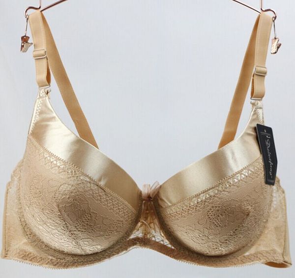 

great size bra 46e 46d 38dd 38d lingerie 38e 40d 42d 42dd 44c 44d 44e glass color white lace push up bras plus size women bra b6, Red;black
