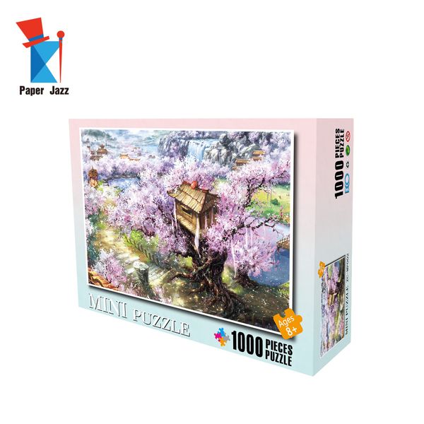 

sakura villa diy 1000 шт картонная мини-головоломки для взрослых логические игры