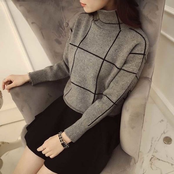 

turtleneck designer sweater women 2019 winter sweater thickening sweater pullover women female jumper drop shipping, White;black
