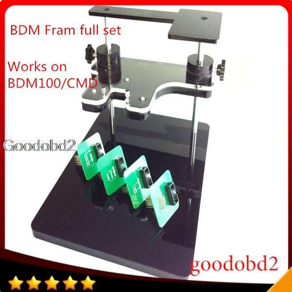 

bdm frame with aapters works for bdm programmer/cmd 100 full sets fits for fgtech galetto bdm100 use ktag k-tag ecu tool