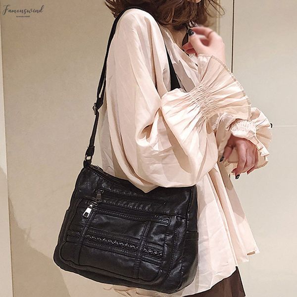 

womens fashion messenger bag black messenger bag shoulder bag casual wild casual fashion female bags trunk tote shoulder ladies