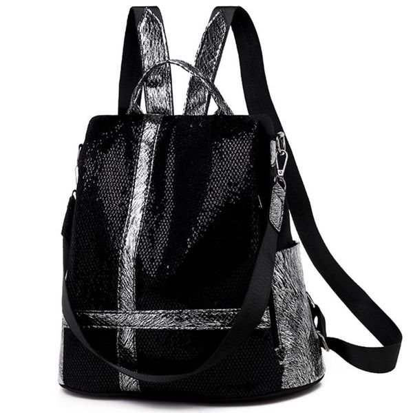 

women backpack casual anti-theft nylon rucksack laptravel shoulder bag