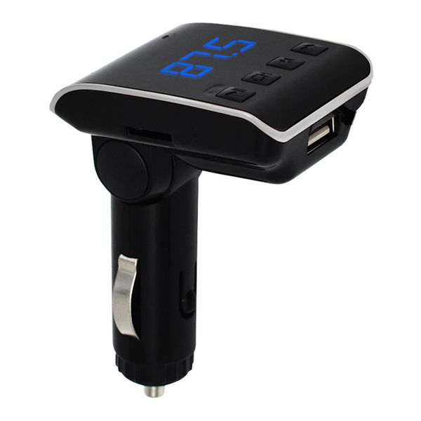 

soonhua mp3 player car fm transmitter kit mp3 players bt hands-call usb fast charging support tf card/u-disk play