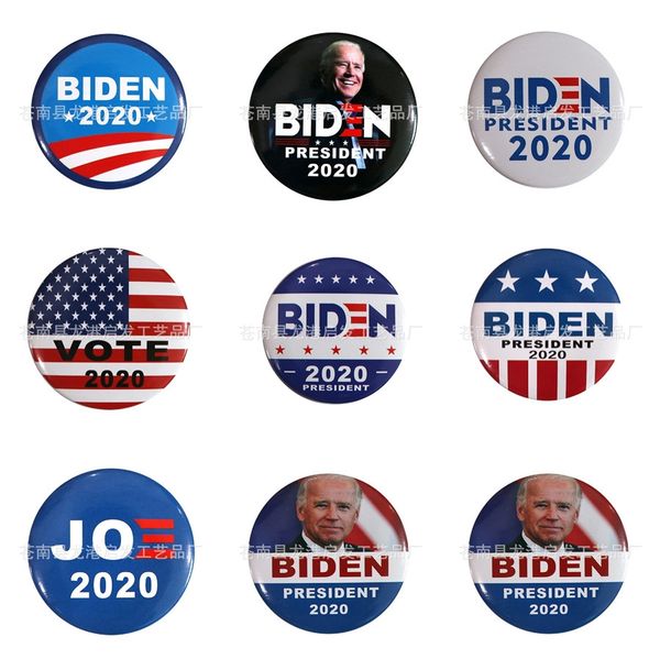 

10 1 pcs blue popcorn embroidery biden badge patches for clothing iron patch for clothes applique sewing accessories stickers on cloth i #14, Silver