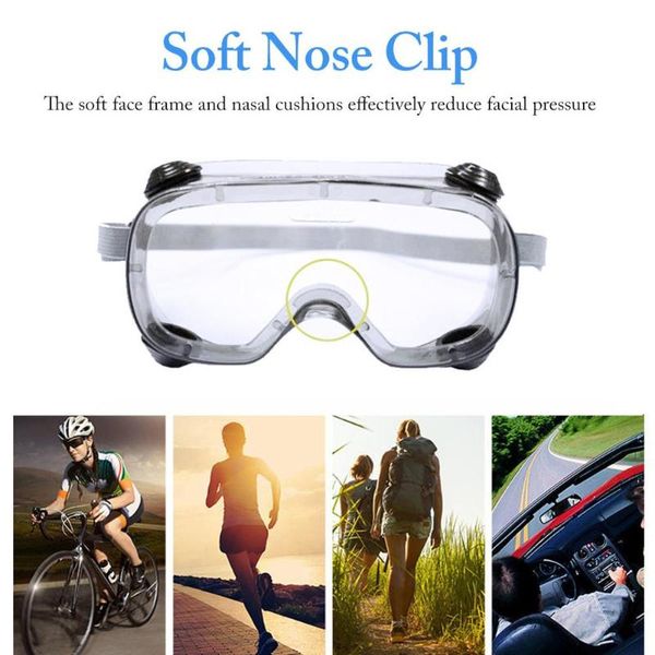 

cycling glasses safety protective goggles anti-fog anti-droplets windproof transparent glasses eyepiece for eye protection