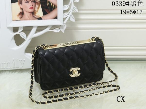 

&#67H&#65N&#69L 2018 New Crossbody Bag Women bags Leather handbags wallets for women fashion sheepskin leather gold chain bag shoulder bags