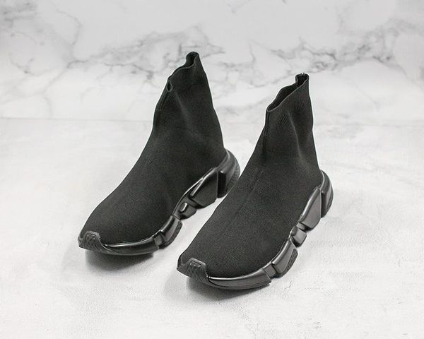 

2020 speed low trainer ace paris мужские женские носки вязаная обувь triple black white повседневная спортивная дизайнерская обувь slip-on t