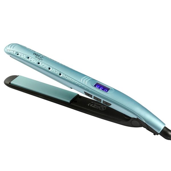 

nm-7300 wet and dry hair straightener us/eu/uk plug, Black