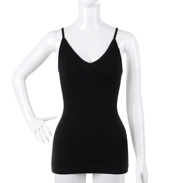 

women summer sling shapewear new fashion body memory elastic intimates body shaping vest polyester slimming waist trainer shaper303n, Black;white