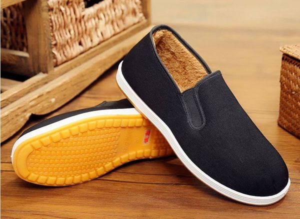 

winter warm shaolin monk zen lay tai chiwushu taiji shoes wing chun martial arts shoes sneakers