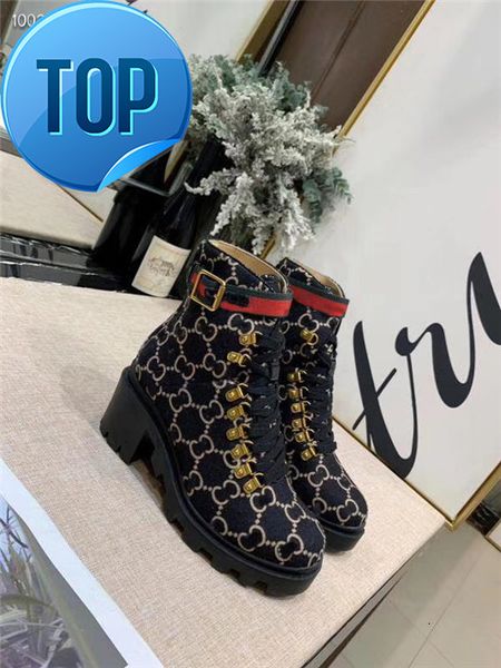 

newwool ankle boot ebony women boots lug soled heeled booties gold-toned eyelets snow boots female martin casual women's booties, Black