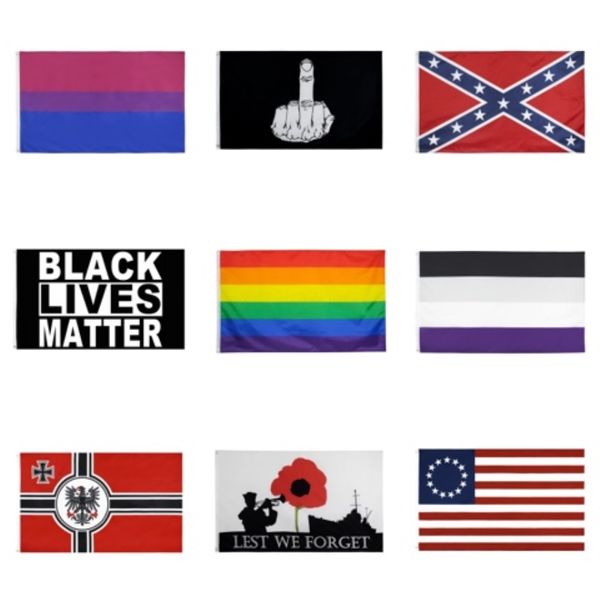 

penn state nittany lions university psu stars stripes flag banner 150cm*90cm 3*5ft polyester custom banner sports flag#166