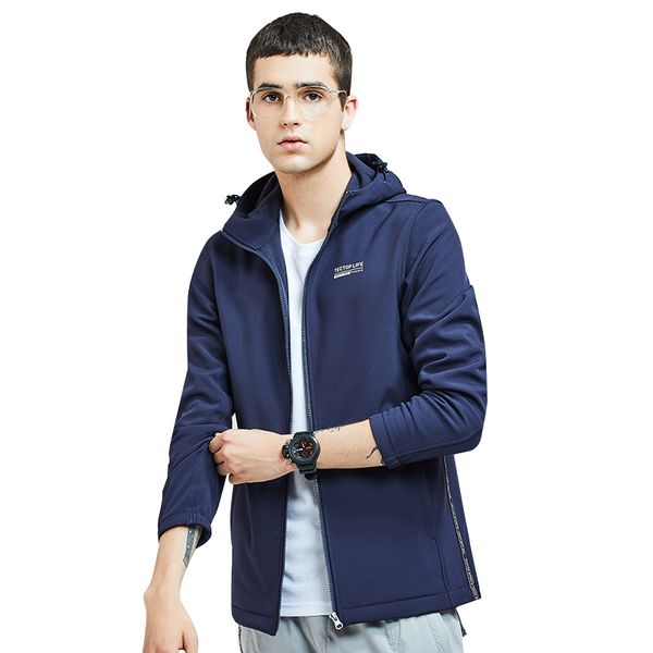 

soft shell jacket men women spring autumn waterproof windproof warm sports outdoor fishing camping hiking jacket boys girls, Blue;black