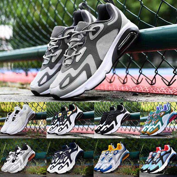 

designer maxes 200 cement gray breathable running shoes women mens trainers black blue green pink casual sports sneakers size 36-45