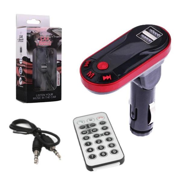 Novo Transmissor de FM sem fio Bluetooth I9 Bluetooth Car MP3 FM Transmissor Bluetooth Kit de carro Bluetooth com Handsfree USB Car Charger Remote