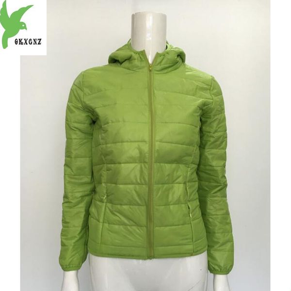 

okxgnz new fashion parkas spring winter female down jacket women clothing winter coat color overcoat women jacket parka s-5xl, Tan;black