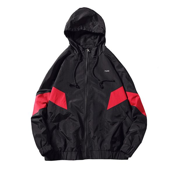 

men's spring and autumn coat korean version of the trend of loose jacket ins autumn baseball uniform cardigan jacket handsome wild, Black;brown