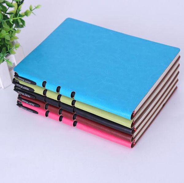 

wholesales notepad simple with pen notebook notebook stationery creative diary can be wholesale custom logo, Purple;pink