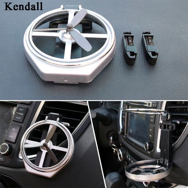 

plastic car air conditioning outlet water cup bottle drink holder folding fan