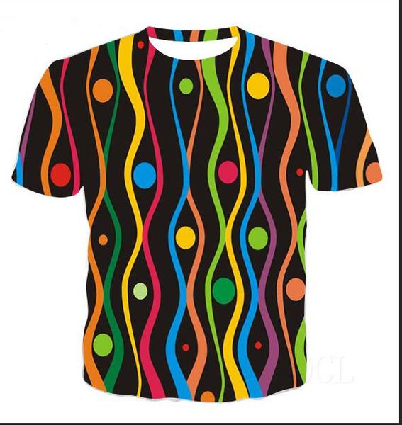 

new fashion mens/womans 90's retro t shirt summer style funny 3d print casual t-shirt plus size aa227, White;black