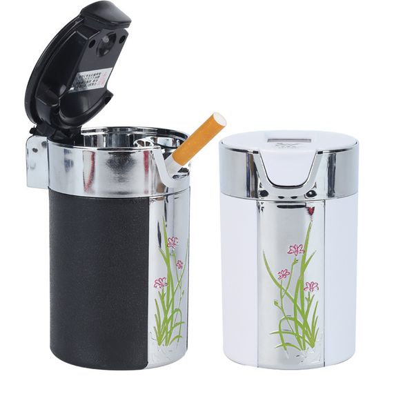 

new car ashtray creative car supplies with led lights solar ashtray #c