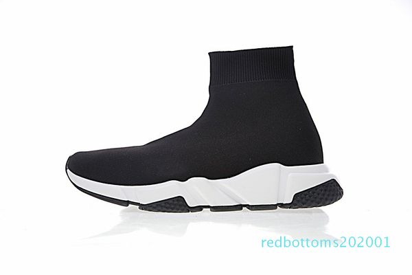 

new designer speed trainer fashion men women socks boots black white blue red pink flat mens trainers sneakers runner casual shoes ae27