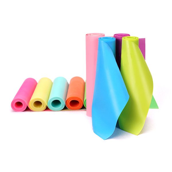 

yoga belts standard resistance bands colorful latex strength training accessories