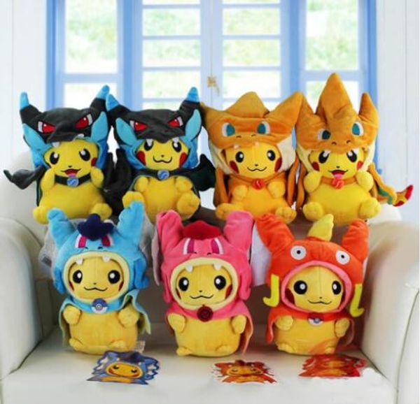 

pkc cosplay charizard xy magikarp 20cm-25cm plush doll stuffed gift soft toy