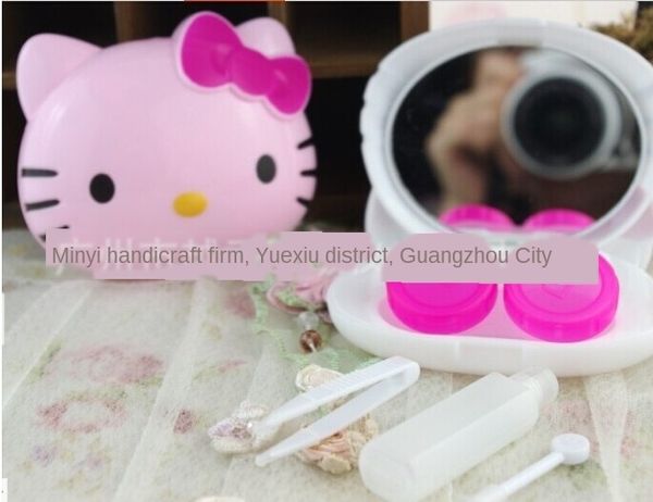 

my019kitty invisible case glasses case couple box cartoon invisible glasses couple box