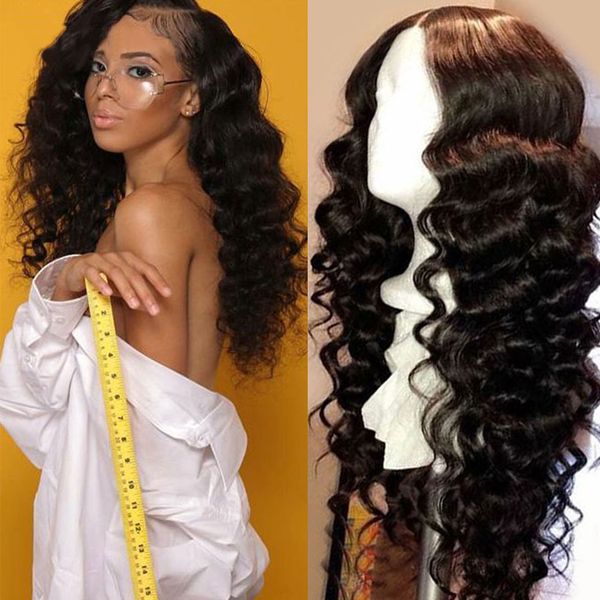 

150% плотность сыпучие волна бразильский 360 lace фронтальная парики pre щипковых с ребенком распущенными волосами волна бразильского виргин, Black;brown