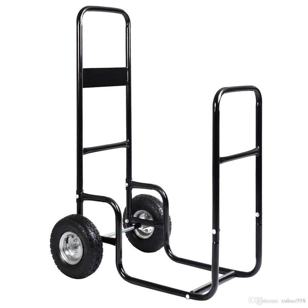 

firewood carrier wood mover hauler fire rack caddy cart dolly rolling