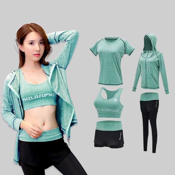 

yoga clothing suit running quick-drying clothes long-sleeved professional sportswear suit