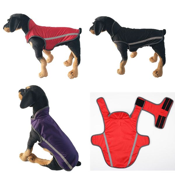 

открытый светоотражающие животное одежда осень зима сгущать пальто собаки водонепроницаемый теплые собаки одежда горнолыжная куртка с домашн