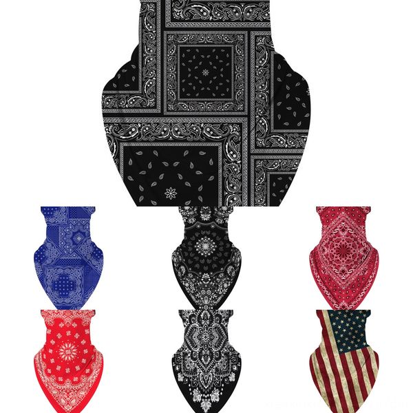 

c8jpi fashion women dustproof face mask 8 color outdoor scarf neckerchief ear neck protector sunscreen hanging neck protector face mas, Black