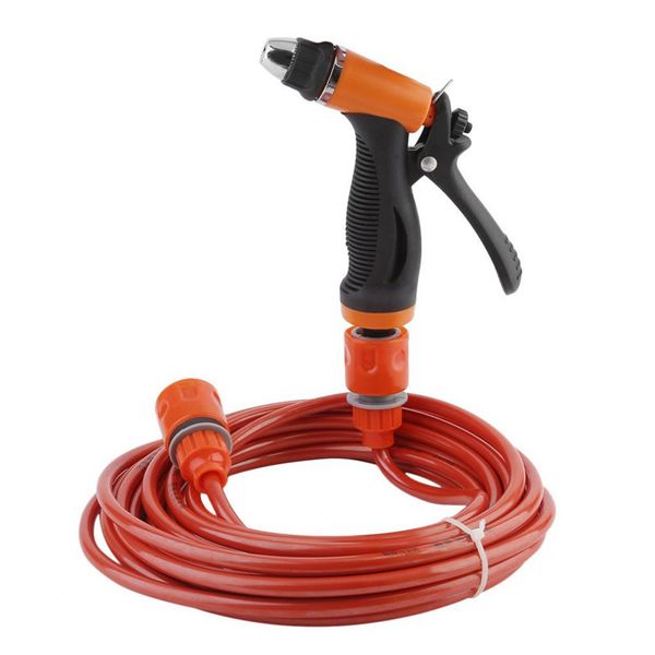 

portable high pressure self-priming electric wash water pump 12v car washer washing machine with cigarette lighter cable