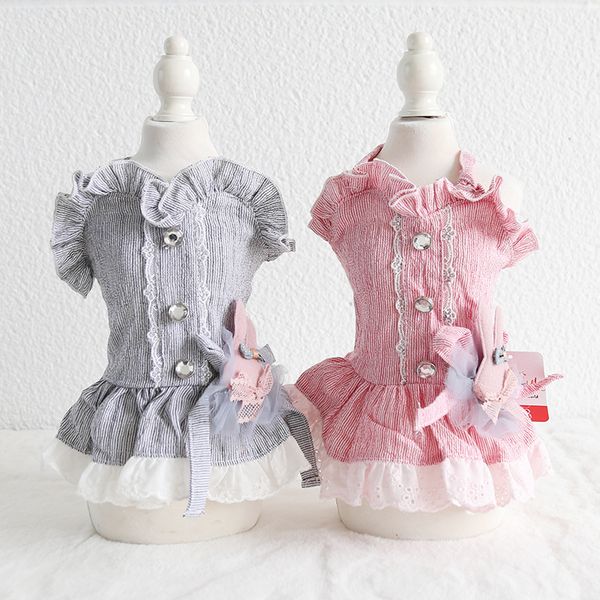 

собака домашняя кошка вечеринку свадебное платье принцессы юбка туту для маленькой собаки девочка щенок летние рубашки костюм одежда